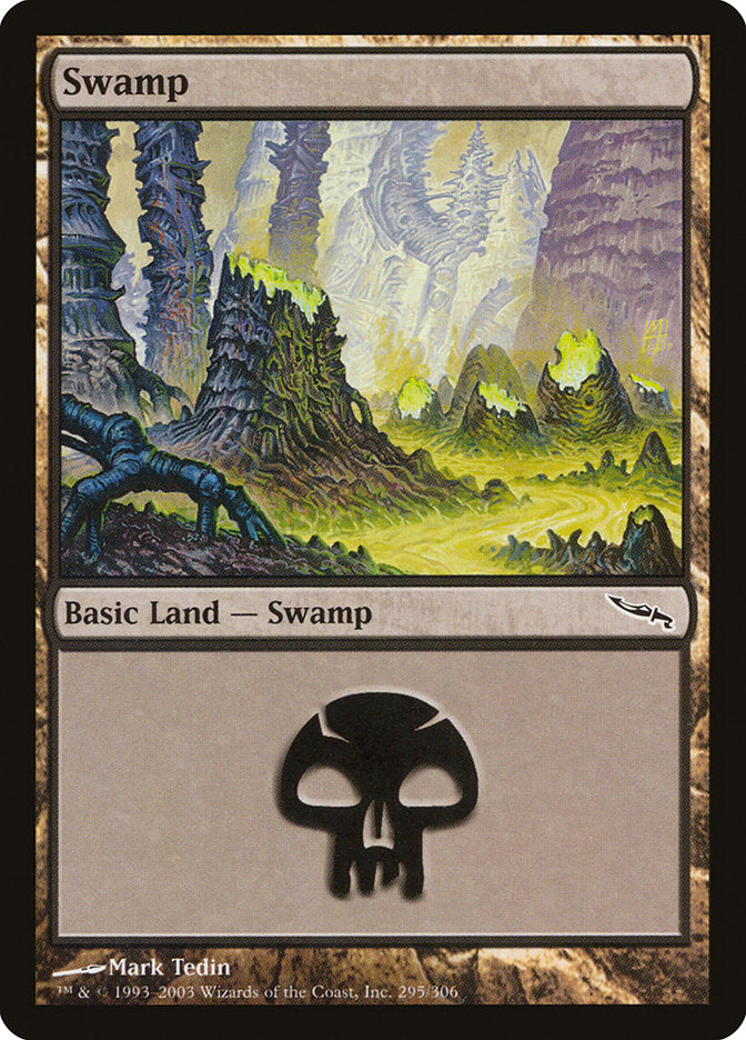 Swamp (295) [Mirrodin] | Kessel Run Games Inc. 