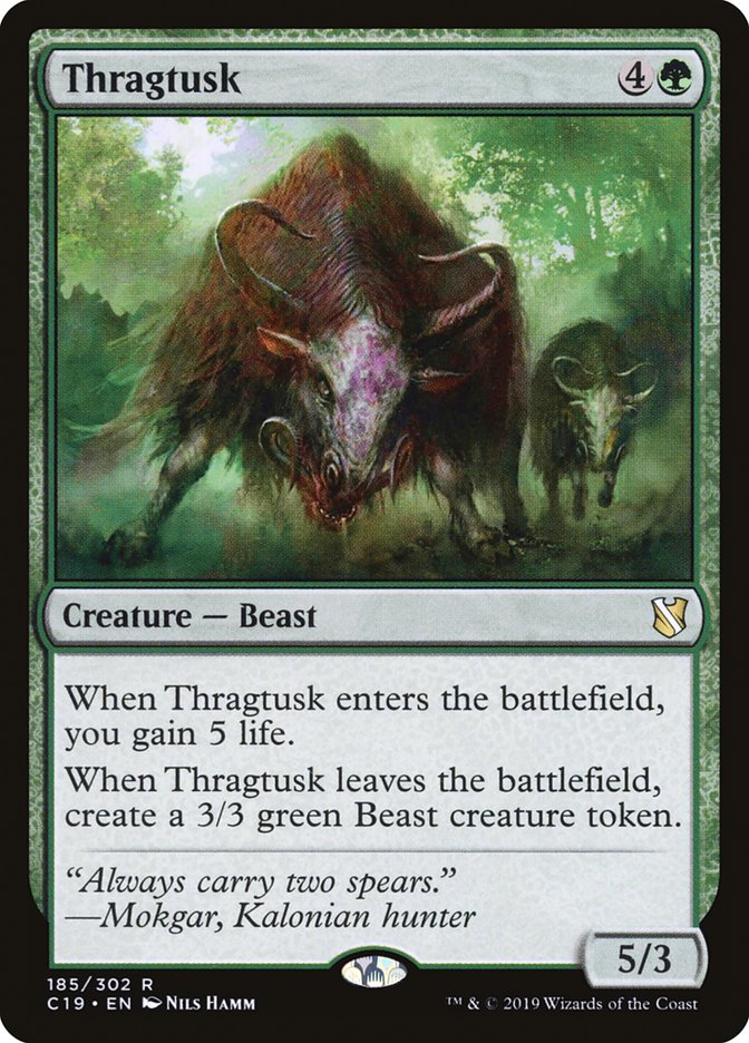 Thragtusk [Commander 2019] | Kessel Run Games Inc. 