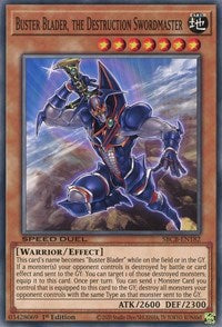 Buster Blader, the Destruction Swordmaster [SBCB-EN182] Common | Kessel Run Games Inc. 