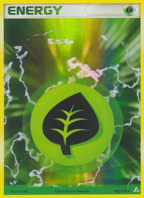 Grass Energy (105/110) [EX: Holon Phantoms] | Kessel Run Games Inc. 