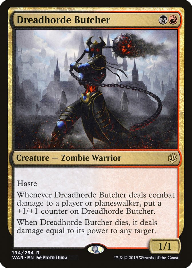 Dreadhorde Butcher [War of the Spark] | Kessel Run Games Inc. 