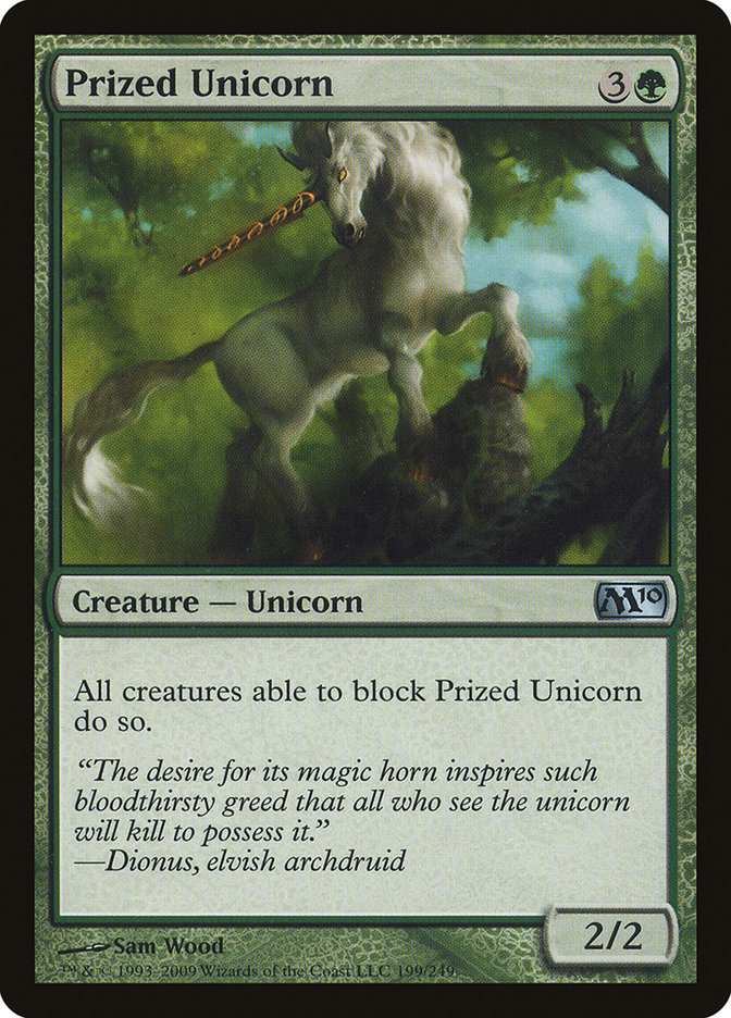 Prized Unicorn [Magic 2010] | Kessel Run Games Inc. 