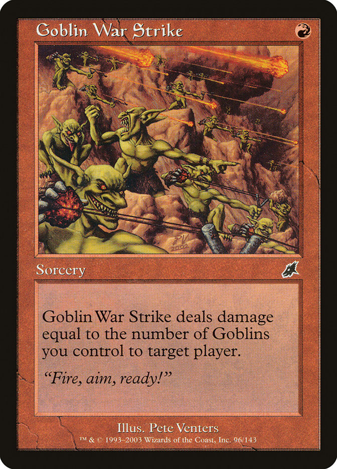 Goblin War Strike [Scourge] | Kessel Run Games Inc. 