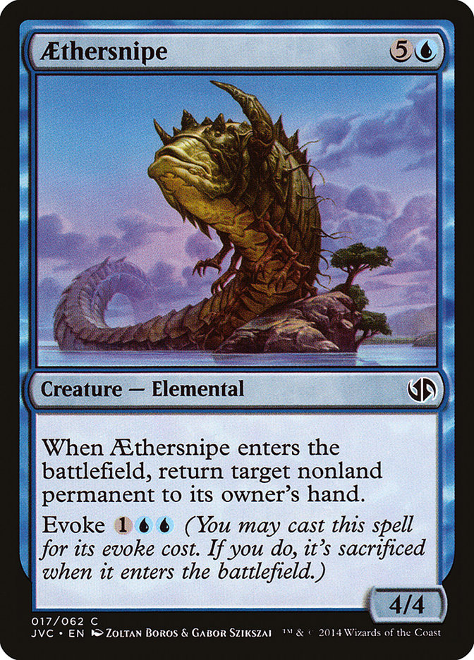 Aethersnipe [Duel Decks Anthology] | Kessel Run Games Inc. 