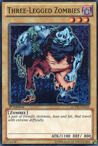 Three-Legged Zombies [LCYW-EN226] Super Rare | Kessel Run Games Inc. 