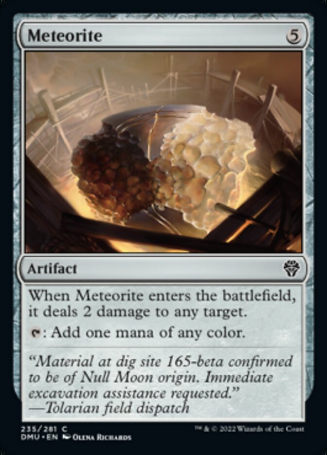 Meteorite [Dominaria United] | Kessel Run Games Inc. 