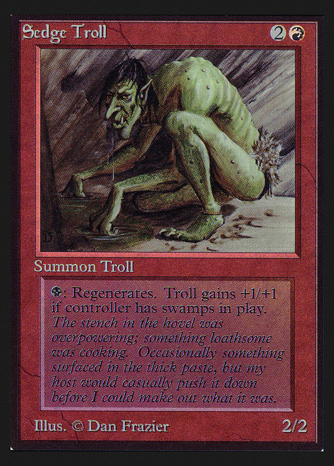 Sedge Troll [International Collectors' Edition] | Kessel Run Games Inc. 