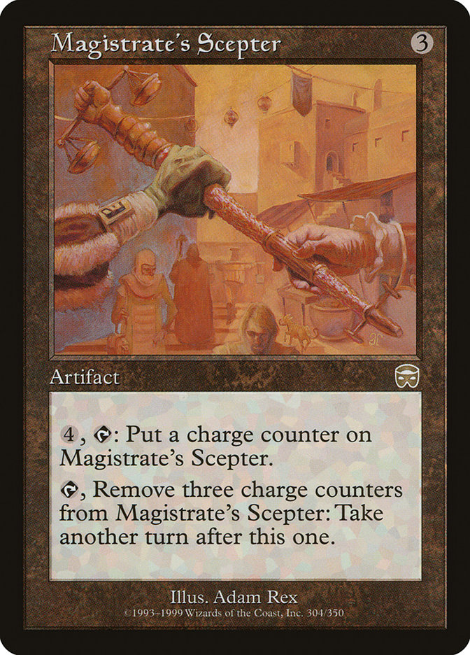 Magistrate's Scepter [Mercadian Masques] | Kessel Run Games Inc. 