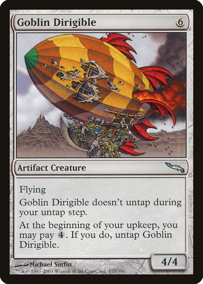 Goblin Dirigible [Mirrodin] | Kessel Run Games Inc. 