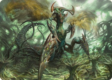 Zopandrel, Hunger Dominus Art Card [Phyrexia: All Will Be One Art Series] | Kessel Run Games Inc. 