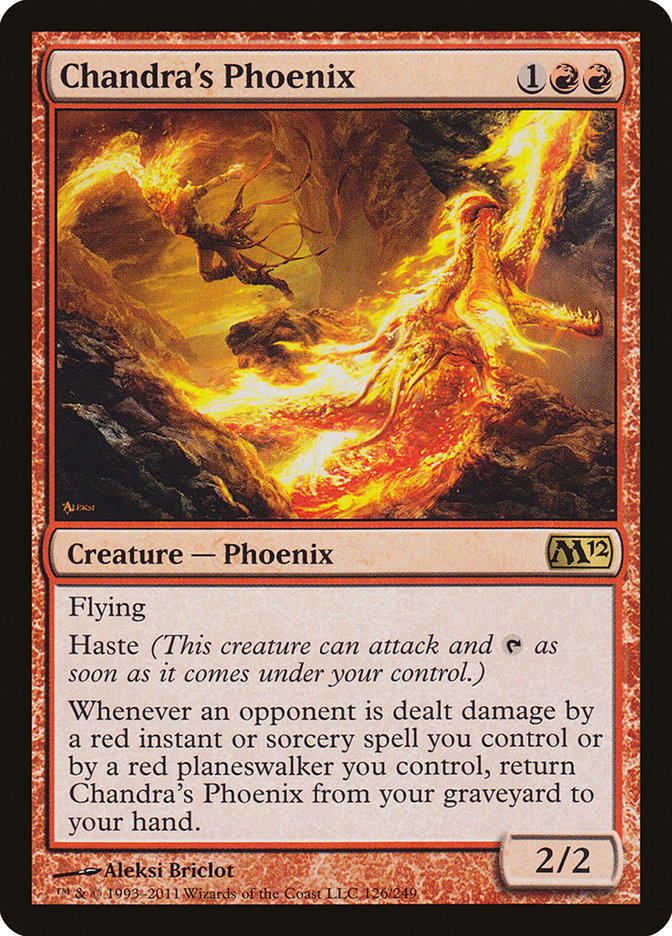 Chandra's Phoenix [Magic 2012] | Kessel Run Games Inc. 