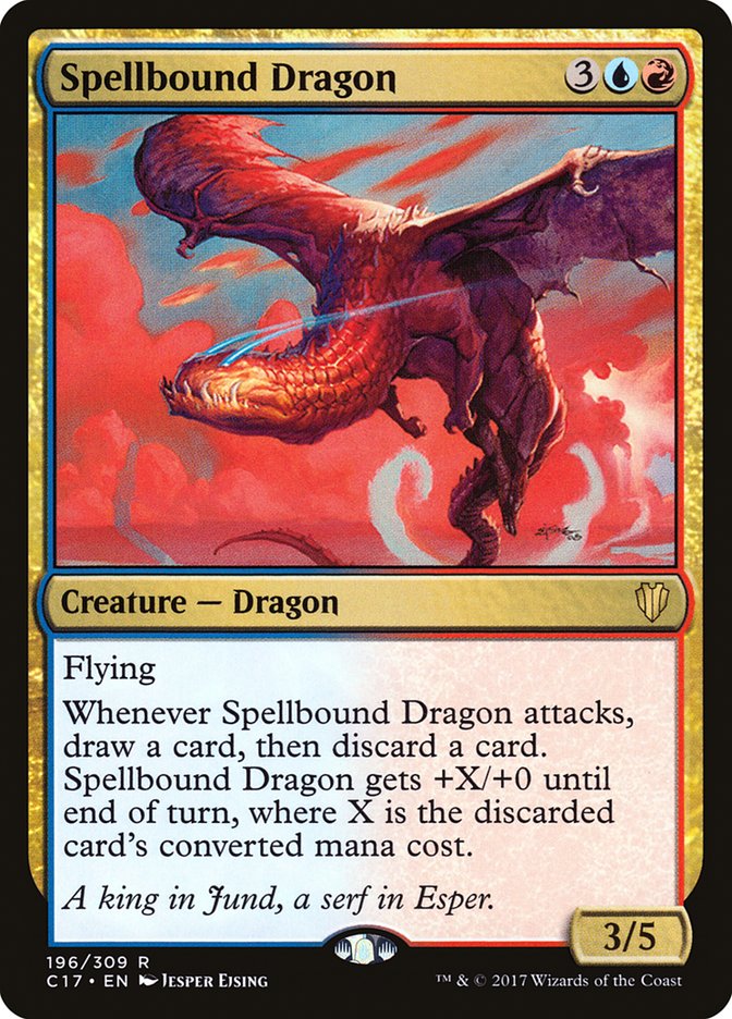 Spellbound Dragon [Commander 2017] | Kessel Run Games Inc. 
