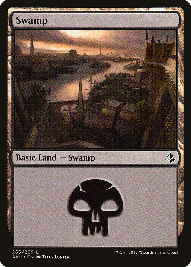 Swamp (263) [Amonkhet] | Kessel Run Games Inc. 
