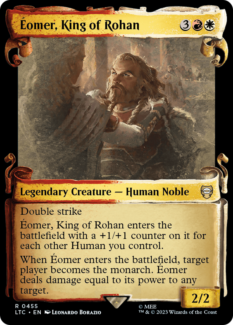Eomer, King of Rohan [The Lord of the Rings: Tales of Middle-Earth Commander Showcase Scrolls] | Kessel Run Games Inc. 