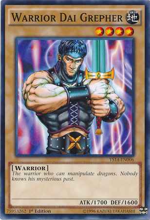 Warrior Dai Grepher [YS14-EN006] Common | Kessel Run Games Inc. 