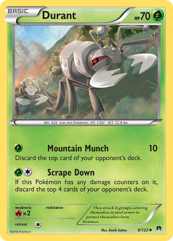 Durant (9/122) [XY: BREAKpoint] | Kessel Run Games Inc. 