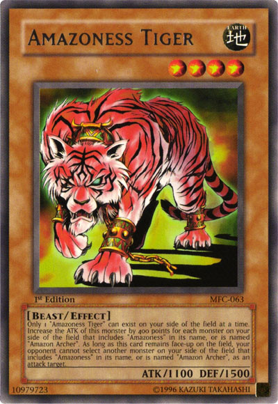 Amazoness Tiger [MFC-063] Rare | Kessel Run Games Inc. 