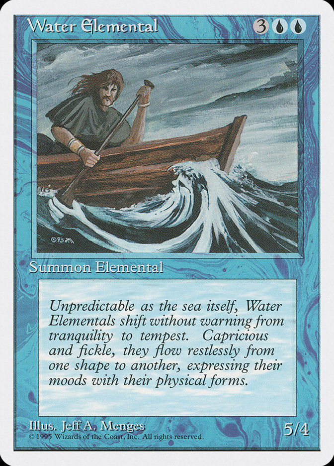 Water Elemental [Fourth Edition] | Kessel Run Games Inc. 