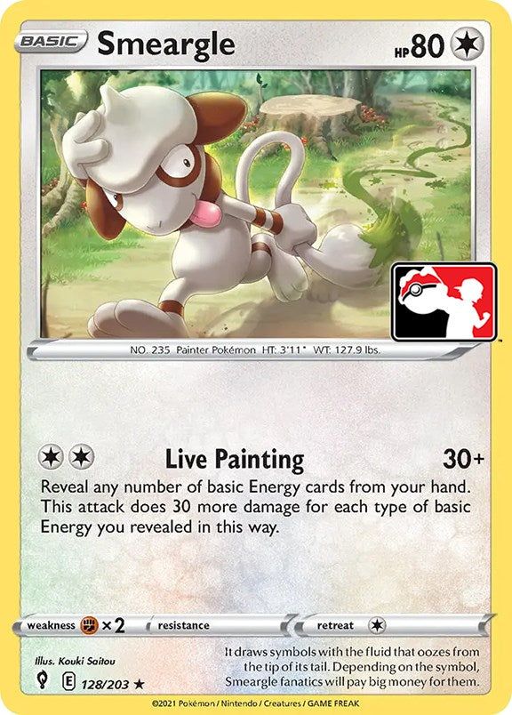 Smeargle (128/203) [Prize Pack Series One] | Kessel Run Games Inc. 