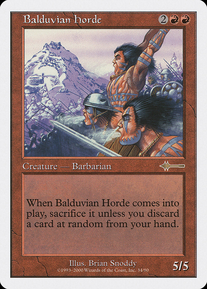 Balduvian Horde [Beatdown] | Kessel Run Games Inc. 