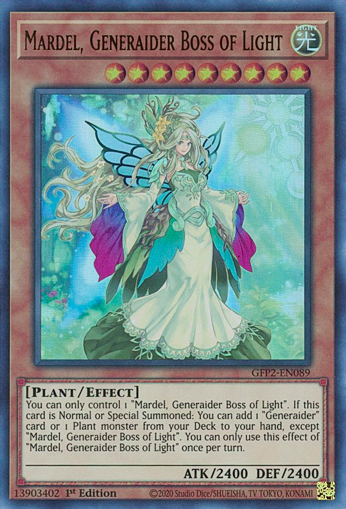 Mardel, Generaider Boss of Light [GFP2-EN089] Ultra Rare | Kessel Run Games Inc. 