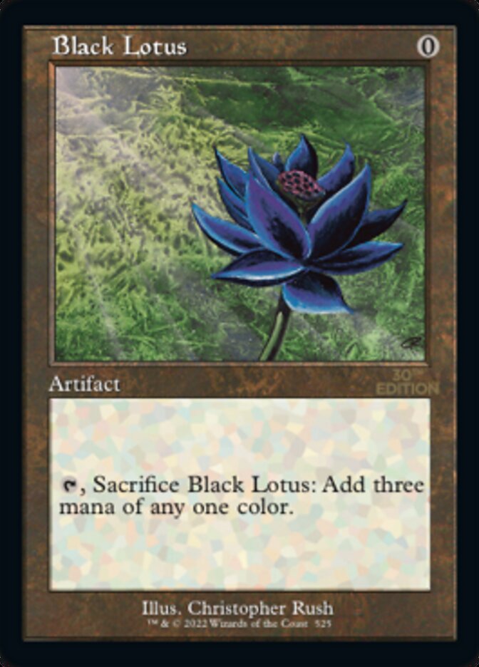 Black Lotus (Retro) [30th Anniversary Edition] | Kessel Run Games Inc. 