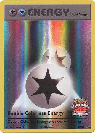 Double Colorless Energy (90/108) (NA International Championship Promo) [XY: Evolutions] | Kessel Run Games Inc. 