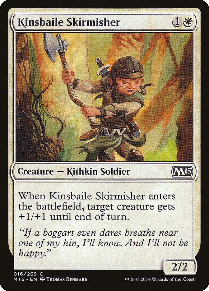 Kinsbaile Skirmisher [Magic 2015] | Kessel Run Games Inc. 