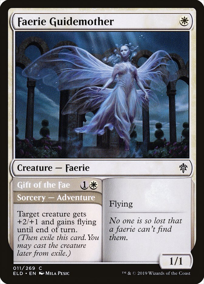 Faerie Guidemother // Gift of the Fae [Throne of Eldraine] | Kessel Run Games Inc. 