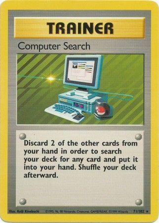 Computer Search (71/102) [Base Set Unlimited] | Kessel Run Games Inc. 