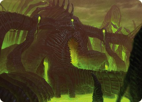 The Dross Pits Art Card [Phyrexia: All Will Be One Art Series] | Kessel Run Games Inc. 