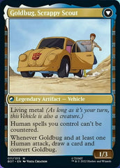 Goldbug, Humanity's Ally // Goldbug, Scrappy Scout [Transformers] | Kessel Run Games Inc. 