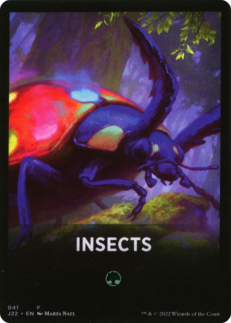 Insects Theme Card [Jumpstart 2022 Front Cards] | Kessel Run Games Inc. 