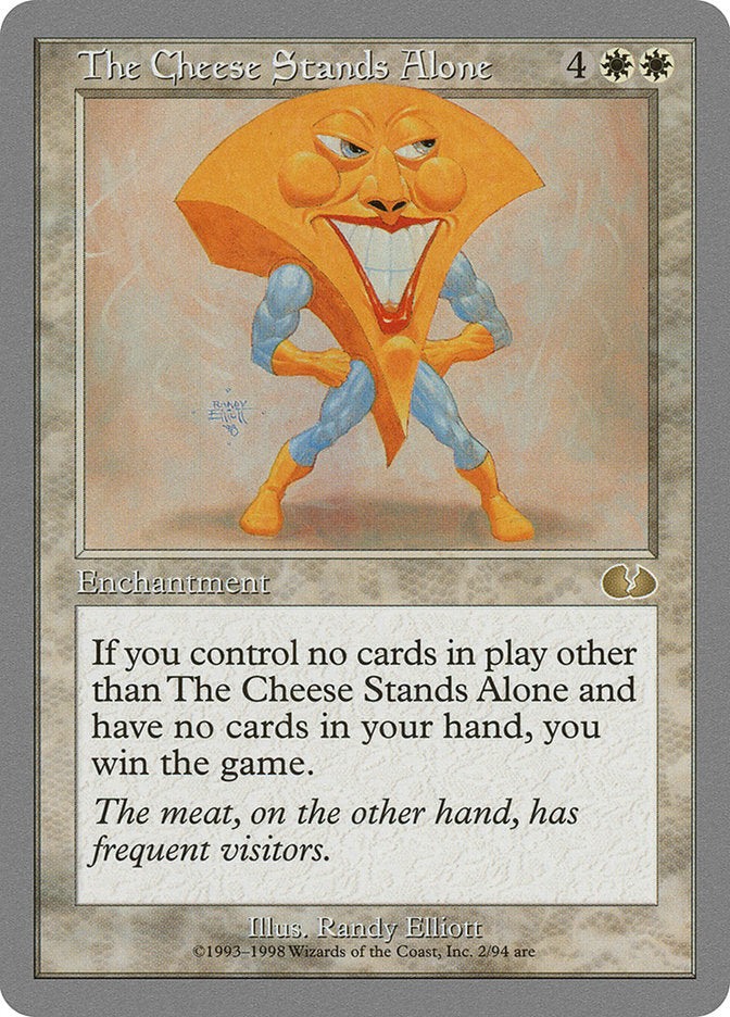 The Cheese Stands Alone [Unglued] | Kessel Run Games Inc. 