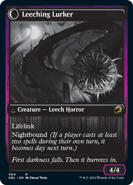 Curse of Leeches // Leeching Lurker [Innistrad: Double Feature] | Kessel Run Games Inc. 