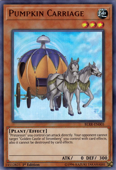 Pumpkin Carriage [BLRR-EN005] Ultra Rare | Kessel Run Games Inc. 