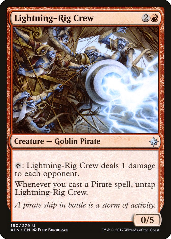 Lightning-Rig Crew [Ixalan] | Kessel Run Games Inc. 