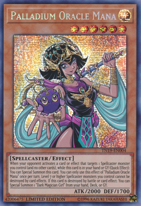 Palladium Oracle Mana [TN19-EN004] Prismatic Secret Rare | Kessel Run Games Inc. 