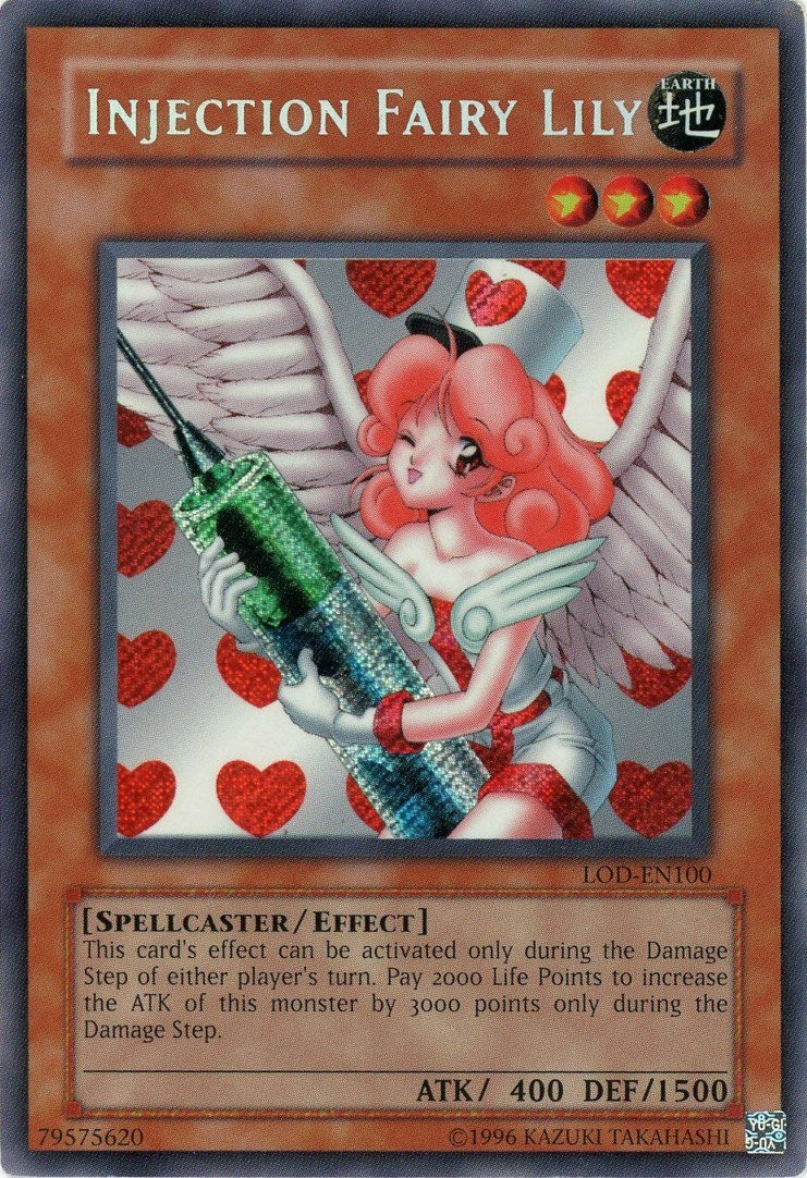 Injection Fairy Lily [LOD-EN100] Secret Rare | Kessel Run Games Inc. 