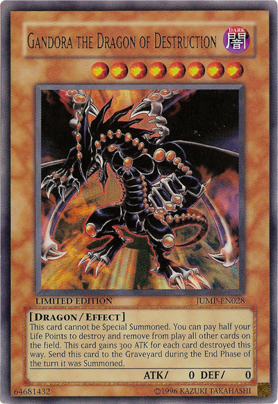 Gandora the Dragon of Destruction [JUMP-EN028] Ultra Rare | Kessel Run Games Inc. 