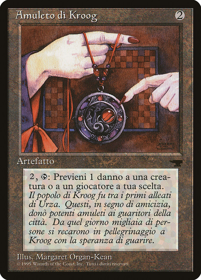 Amulet of Kroog (Italian) - "Amuleto di Kroog" [Rinascimento] | Kessel Run Games Inc. 