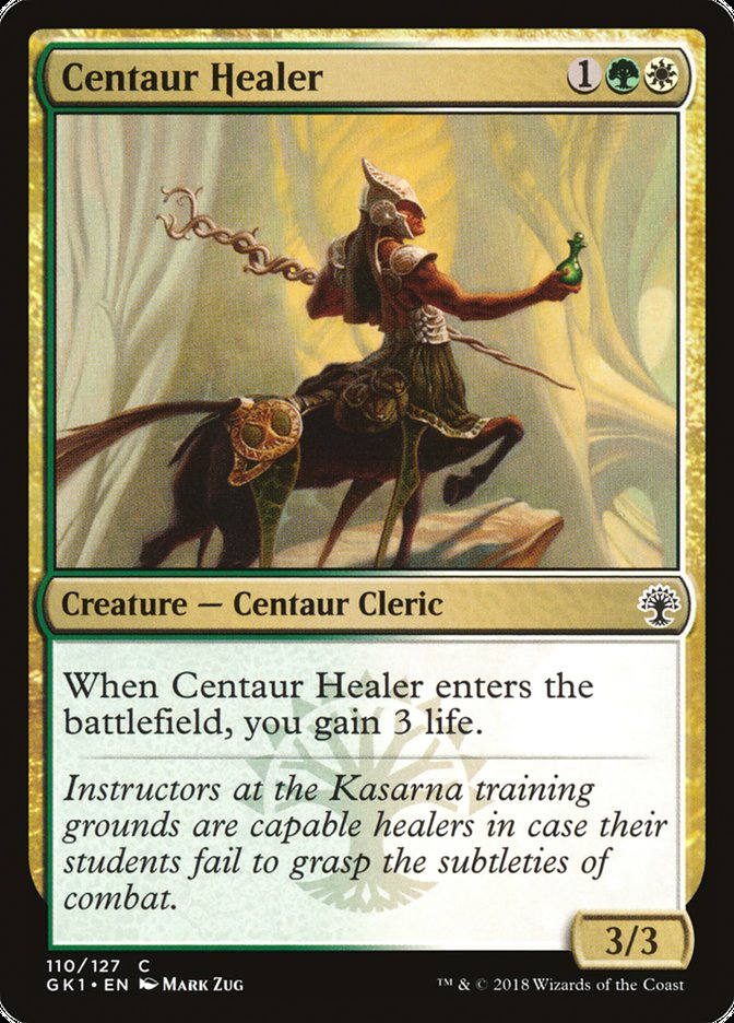 Centaur Healer [Guilds of Ravnica Guild Kit] | Kessel Run Games Inc. 
