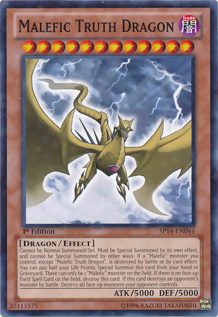 Malefic Truth Dragon [SP14-EN044] Starfoil Rare | Kessel Run Games Inc. 