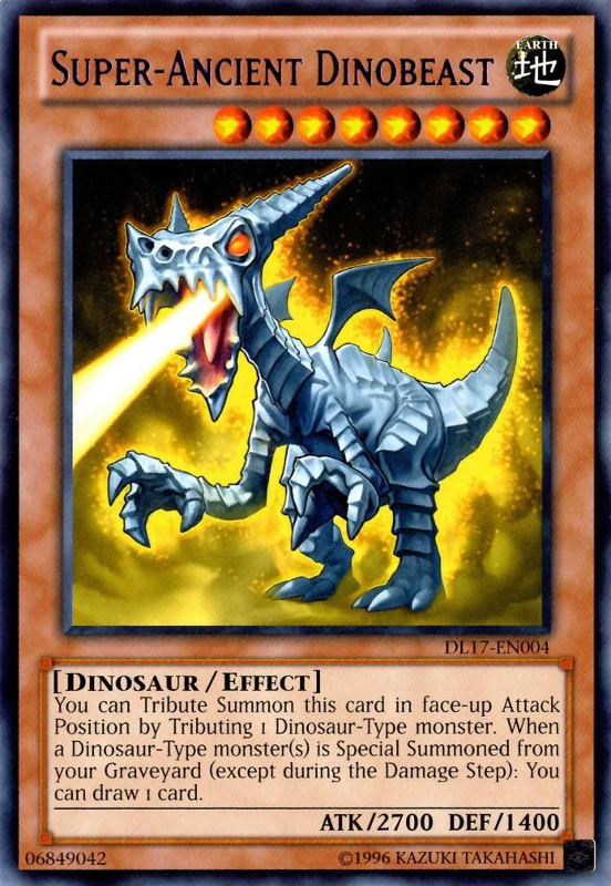 Super-Ancient Dinobeast (Purple) [DL17-EN004] Rare | Kessel Run Games Inc. 