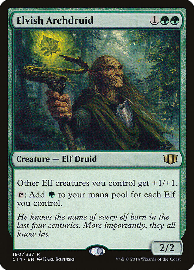 Elvish Archdruid [Commander 2014] | Kessel Run Games Inc. 