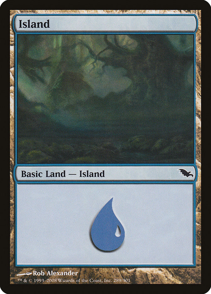 Island (289) [Shadowmoor] | Kessel Run Games Inc. 