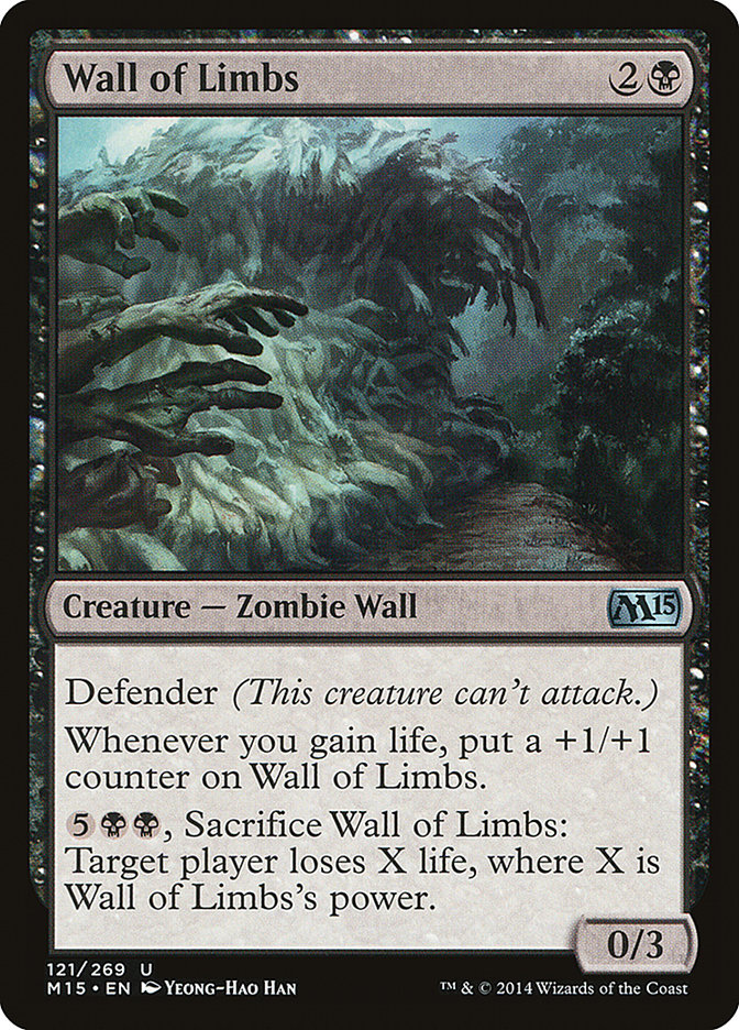 Wall of Limbs [Magic 2015] | Kessel Run Games Inc. 