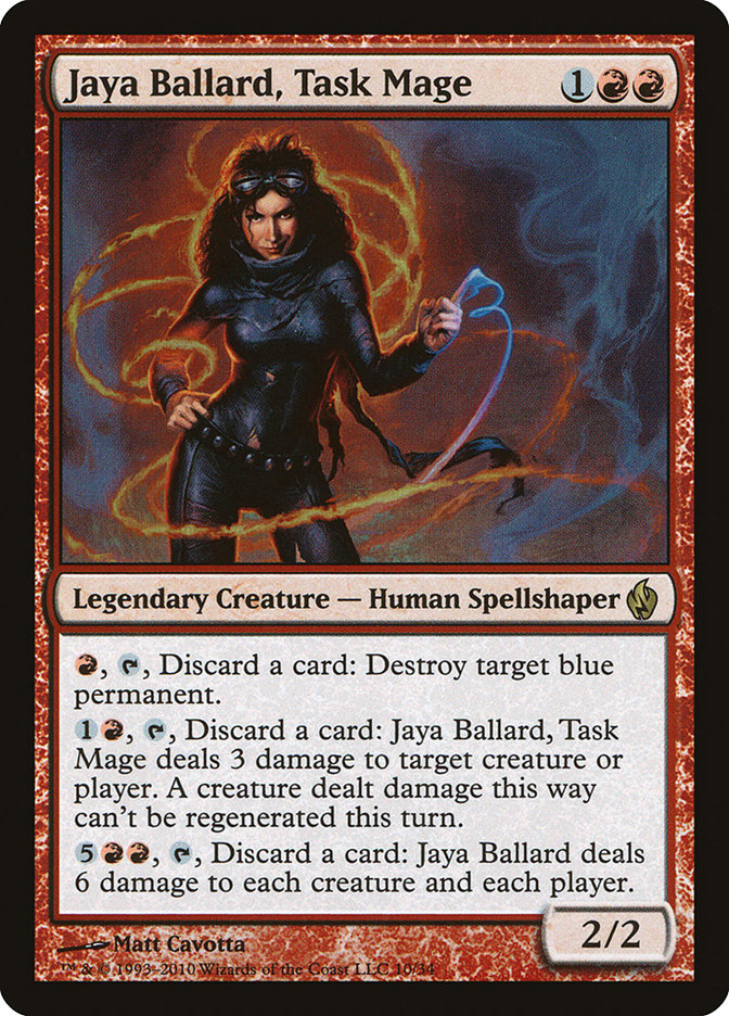 Jaya Ballard, Task Mage [Premium Deck Series: Fire and Lightning] | Kessel Run Games Inc. 