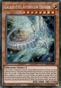 Galaxy-Eyes Afterglow Dragon [LDS2-EN052] Secret Rare | Kessel Run Games Inc. 