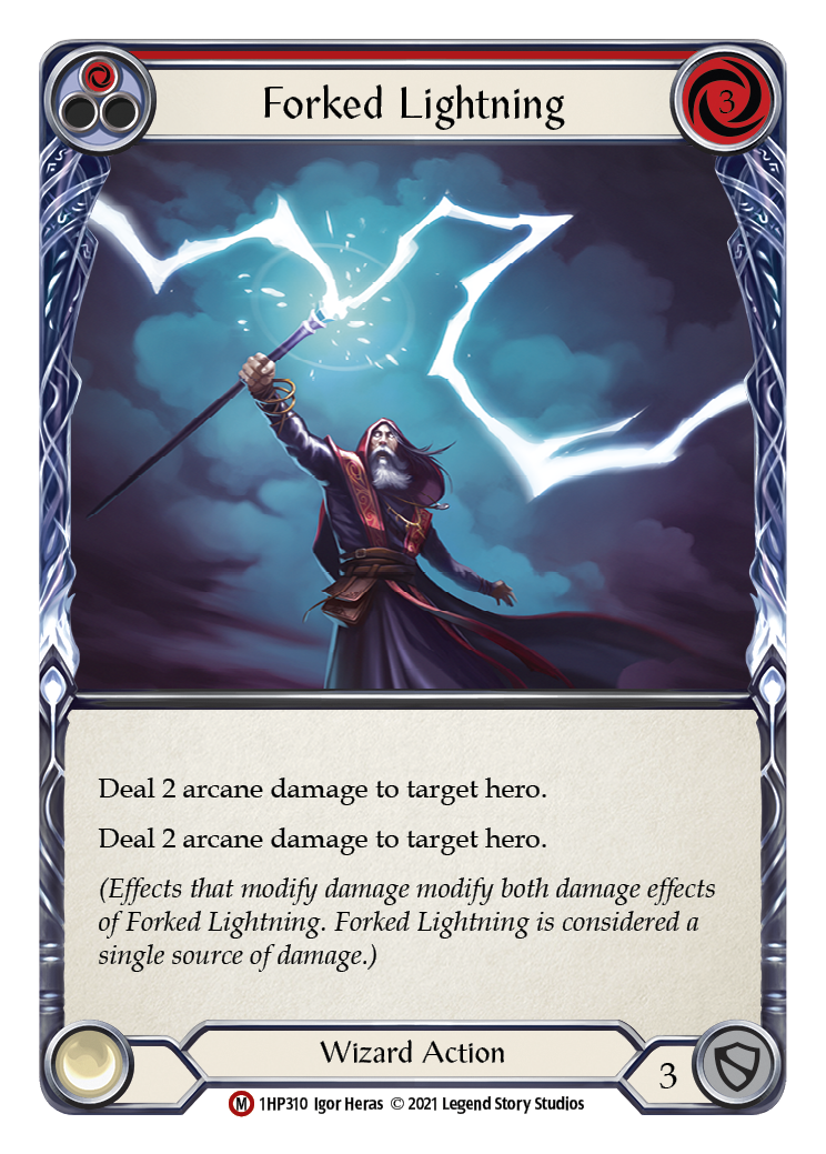 Forked Lightning [1HP310] (History Pack 1) | Kessel Run Games Inc. 